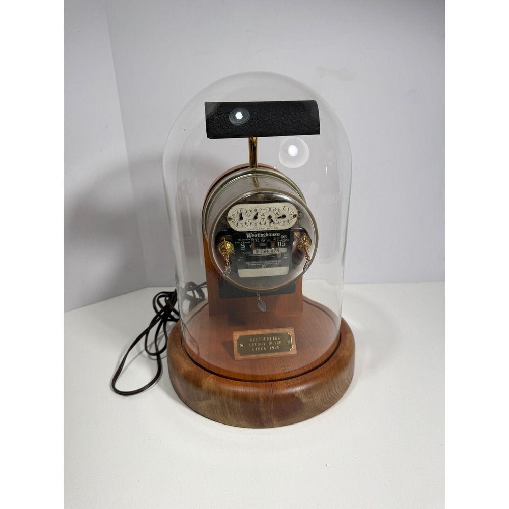 Residential Electrical Meter c 1920 Electrical westinghouse lamp Antique Arcman